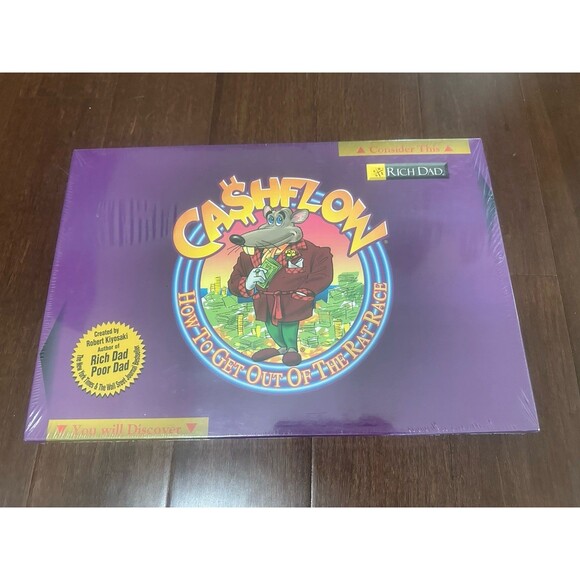 Investing Finance New Cashflow 101 Boardgame Rich Dad Poor Dad Robert Kiyosaki